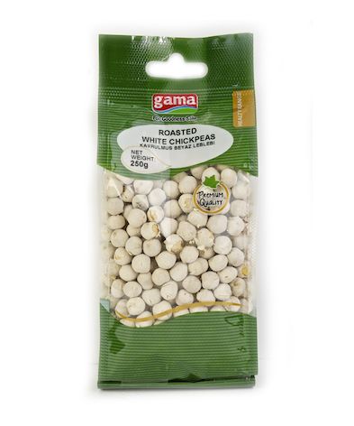 Gama White Roasted Chickpeas 250G