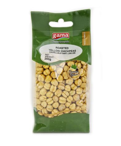 Gama Yellow Roasted Chickpeas 250G