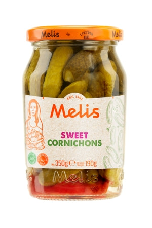 Melis Pickled Sweet Cornichons 680G