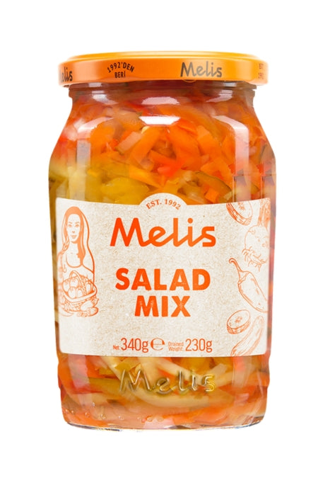 Melis Salad Mix Pickles 370cl