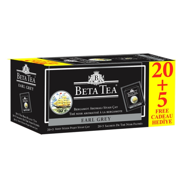 Beta Early Grey 25 Çay Poşeti 50G