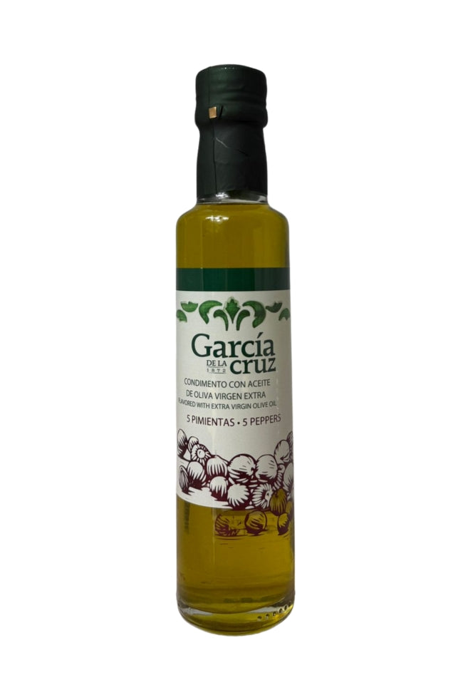 Garcia De La Cruz 5 Peppers Olive Oil 250Ml