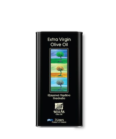 Sellas Extra Virgin Olive Oil 3L