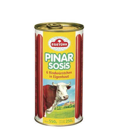 Egeturk Pinar Beef Sausages 550G