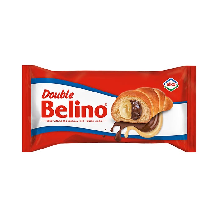 Belino Double Cocoa & Custard Croissant 80gr