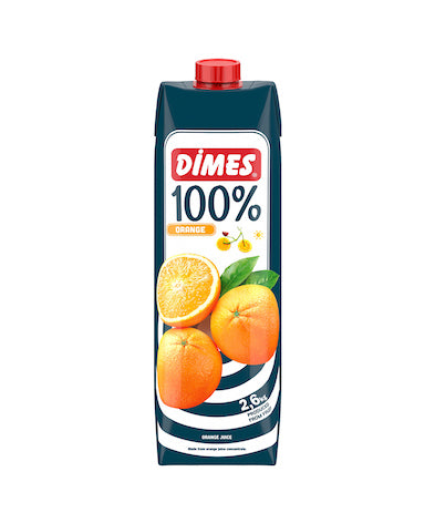 Dimes %100 Portakal Suyu 1L
