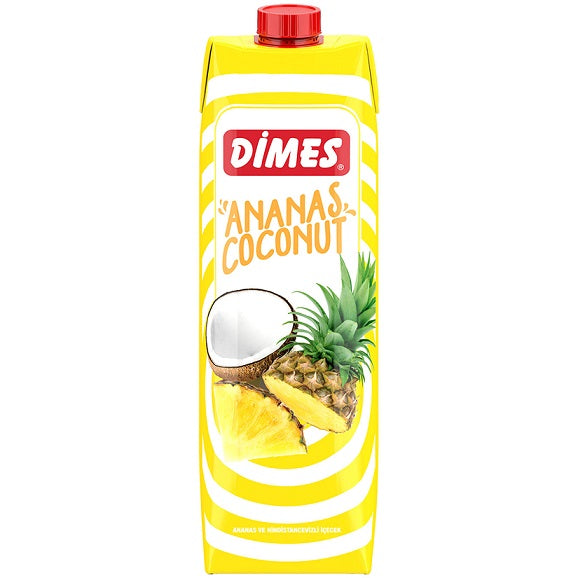Dimes Ananas ve Hindistan Cevizi Suyu 1L