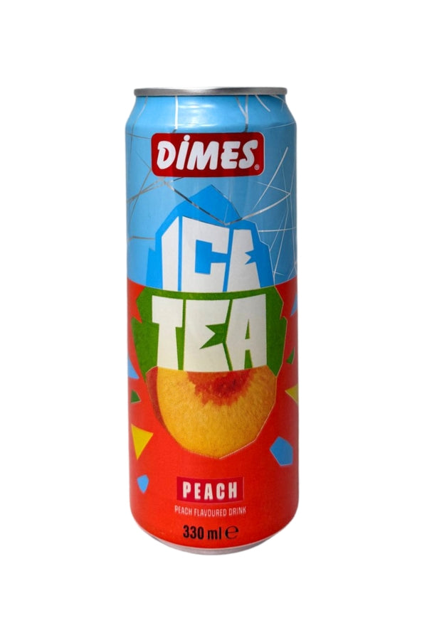 Dimes Şeftali Buzlu Çay Kutusu 330mL