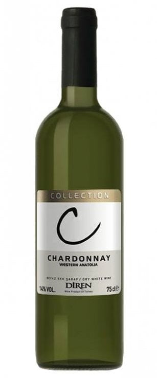 Diren Koleksiyonu Serisi Chardonnay Şarap 75cL