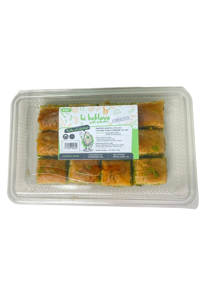 Hi Pistachio Baklava 500G