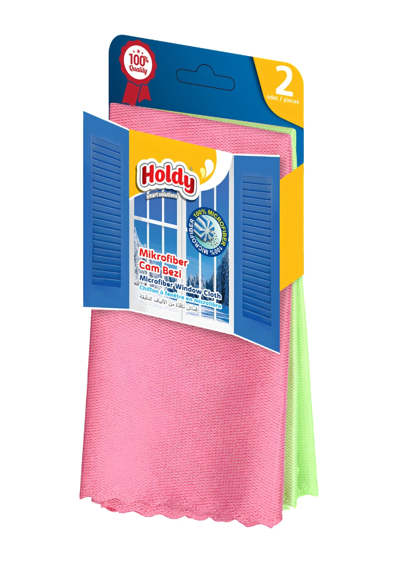 Holdy Microfiber Window Cloth 2pcs