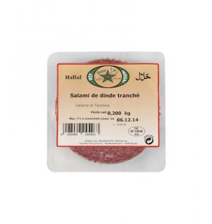 ZAHRA SLICED TURKEY SALAMI 200g