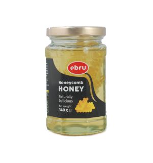 EBRU CUT COMB IN ACACIA HONEY 340gr