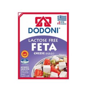DODONI LACTOSE FREE GREEK FETA (VACUUM) 200g Dodoni Lactose Free