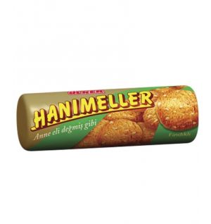 ULKER HANIMELLER HAZELNUT BIS. 82g (1132-07)