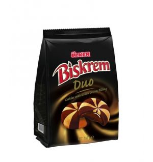 ULKER BISKREM DUO BISCUIT BAG 150gr (1151-01)#