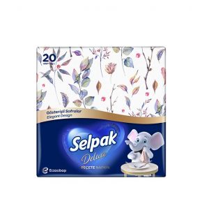 SELPAK DELUXE NAPKIN ELEGANT DESIGN (7903389)