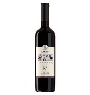 DIREN MERLOT DRY RED WINE 75cl