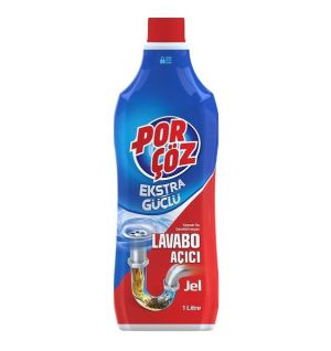 PORCOZ DRAIN UNBLOCKER LAVABO ACICI 1000ML