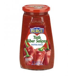 BURCU HOME MADE PEPPER PASTE MILD 630g