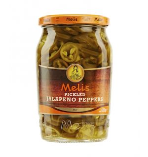 MELIS PICKLED JALAPENO PEPPER SLICES 720ml